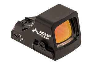 Holosun HE507K-GR-X2 compact pistol red dot sight with green ACSS Vulcan reticle.